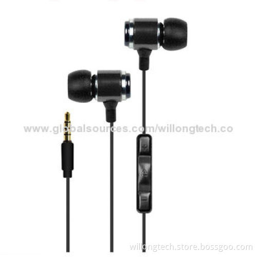 Fashion 3.5mm Connectors Earphones with Microphone for Laptop, iPodNew
